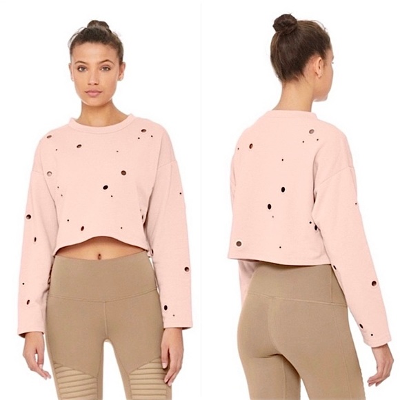 ALO Yoga Sweaters - ❌SOLD❌ Alo Yoga Cadence Cropped Sweatshirt NWT